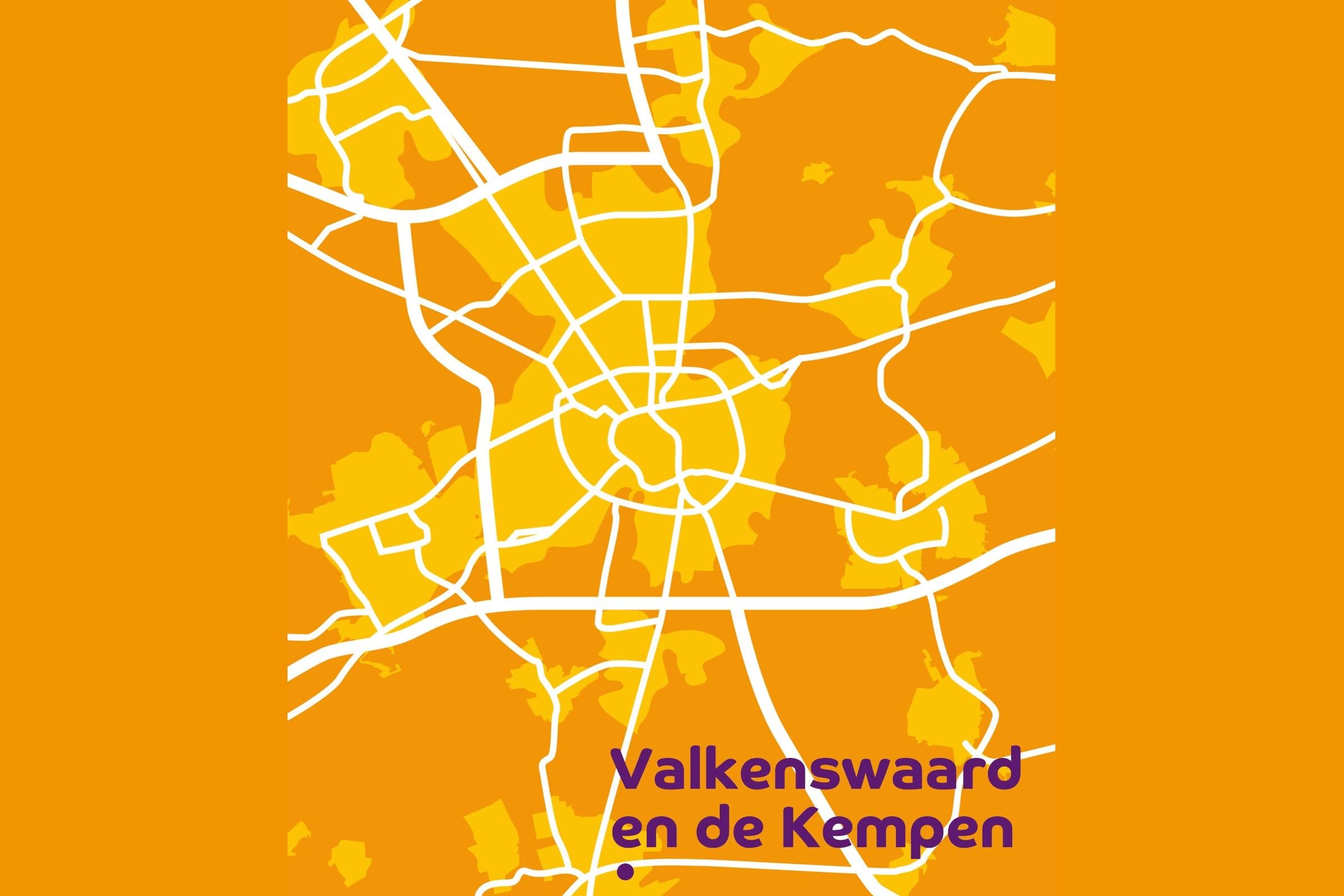 Kaartje locatie Valkenswaard